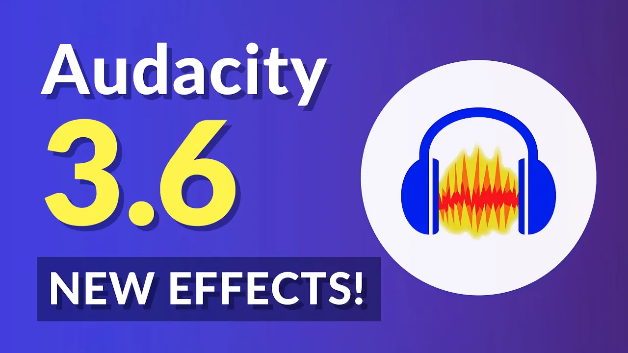 Audacity 3.6: Master channel, new effects, new themes and more!